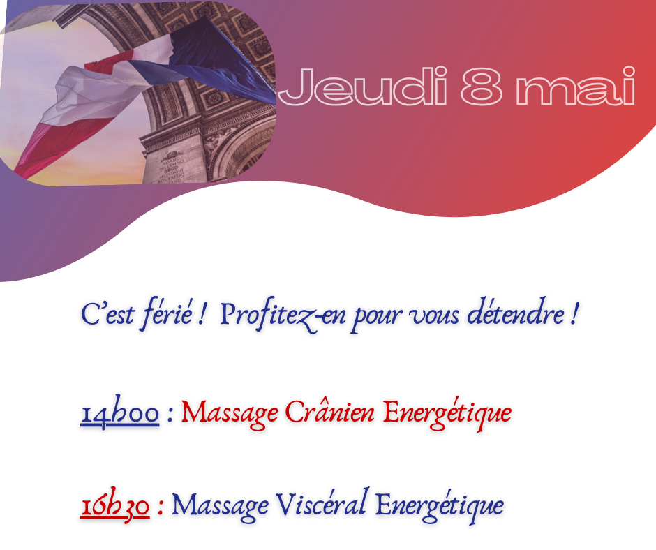 Profitez du 8 mai 2025 !