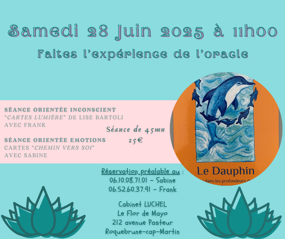 Soin découverte samedi 28 juin 2025