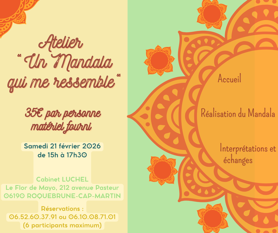 Atelier Un Mandala qui me ressemble